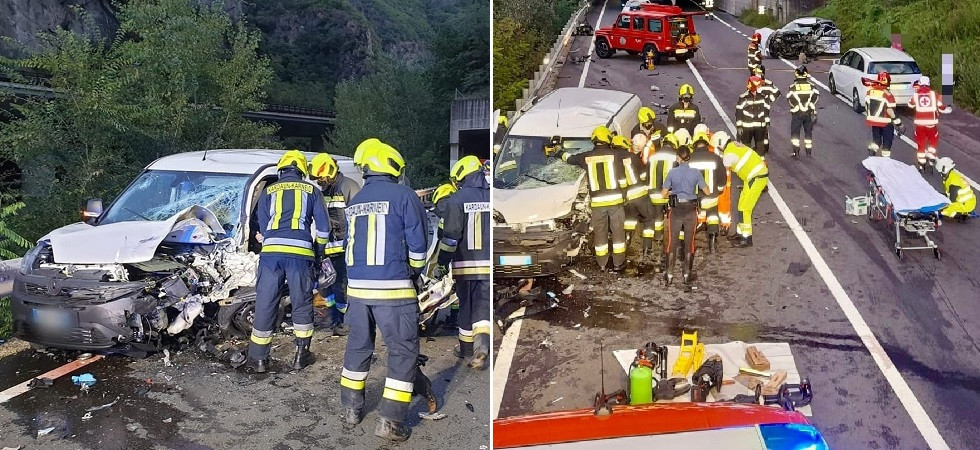 Violentissimo frontale allo svincolo dell’A22: c’è una vittima
